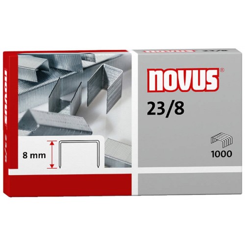 Novus - Pins No. 23/8, pack of 1000 pins
