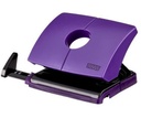 Novus - Perforated Paper Puncher B216, purple color, capacity of 16 sheets, Color ID