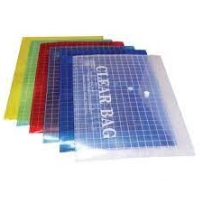 Binder Max - Envelope Button File Folder - Color F/C Bag Pack of 12 Pieces