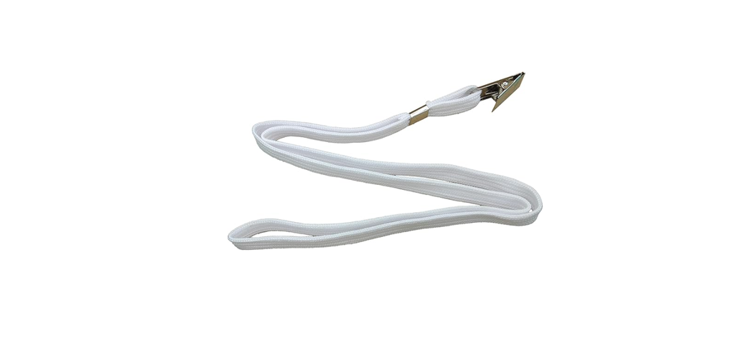 Binder Max - 803 personal card holder with clip - white color - box of 50 pieces