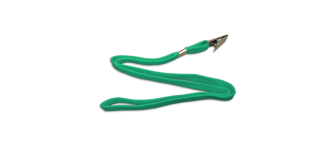 Binder Max - 803 personal card holder with clip - green color - box of 50 pieces