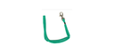 Binder Max - 801 personal card holder with lock - green color - box of 50 pieces