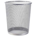 SAB - Mesh Trash Can - Silver Color