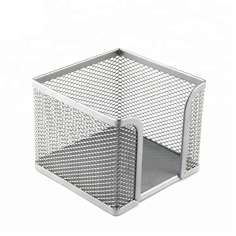 Sub - Mesh Note Paper Holder - Silver Color