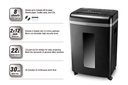كومكس - فرامة ورق كهربائية 8 أوراق - 22 لتر 