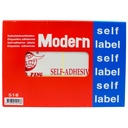 Modern - sticky price tag paper 58*105 mm - 40 stickers