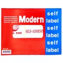 Modern - sticky price tag paper 50*157 mm - 40 stickers
