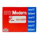 Modern - sticky price tag paper 102*152 mm - 20 stickers