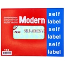 Modern - Sticky Round Label Paper 16mm - 990 stickers