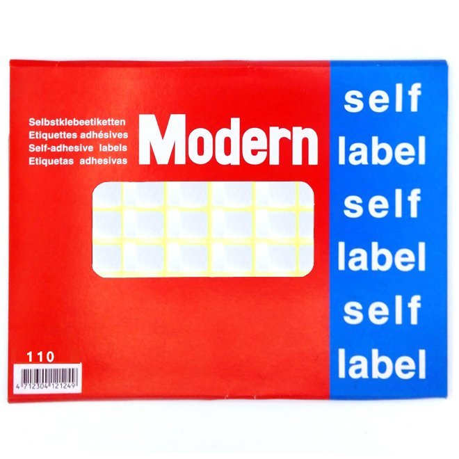 Modern - sticky pricing paper, 16*22 mm, 810 labels