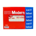 Modern - sticky pricing paper 19*38 mm - 400 stickers