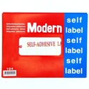 Modern - sticky pricing paper 25*76 mm - 160 stickers
