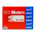 Modern - sticky pricing paper 32*64 mm - 120 stickers