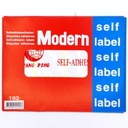 Modern - sticky pricing paper 50*50 mm - 120 stickers