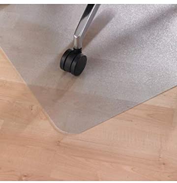 FLOORTEX - Soft chair floor mat, size 90 cm * 120 cm, PVC, English made