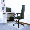 FLOORTEX Soft chair floor mat, 115 * 134 cm, PVC, English made