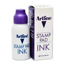 Artline - stamp ink, purple - large, 50 ml