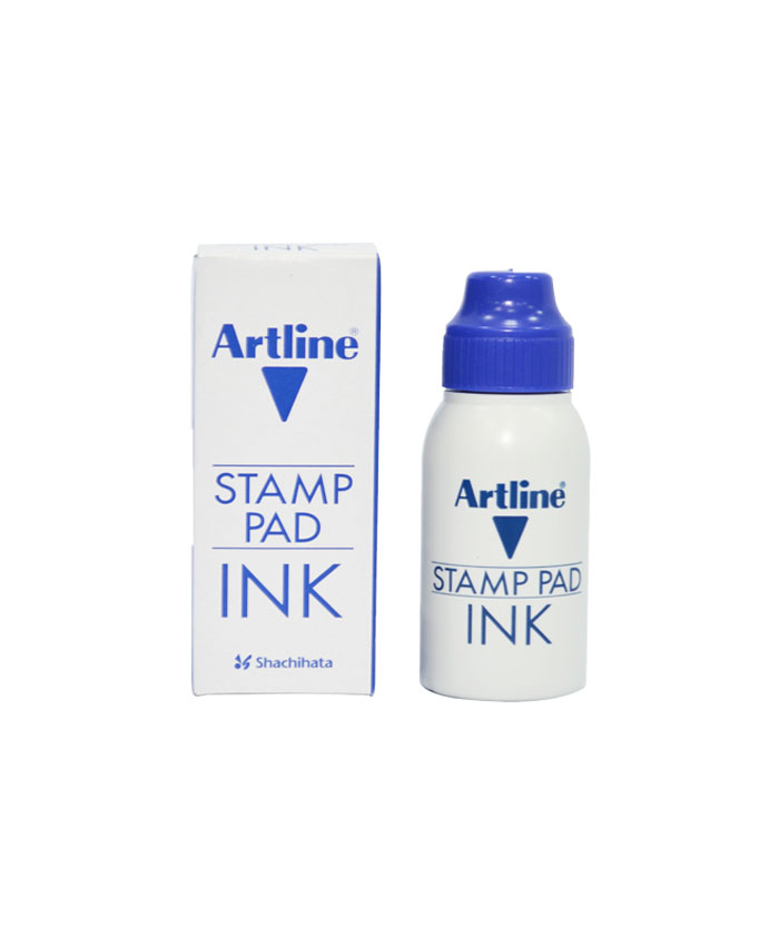 Artline - Large blue stamp ink 50 ml