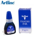 Artline - blue stamp ink - small 20 ml