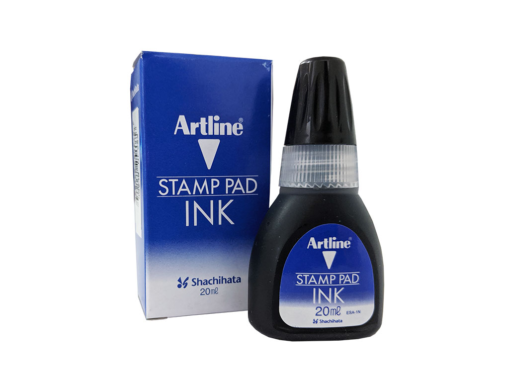 Black stamp ink - small size 20 mm