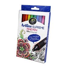 Art Line - Supreme Set for Writing and Artwork, Pack of 10 Colors