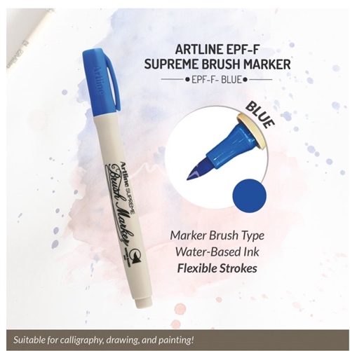Art Line - Supreme Drawing Pen with Blue Tip - Pack of 12 Pens