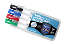 Art Line - Whiteboard Pen No. 507, Set of 4 Colored Pens, Plastic Box