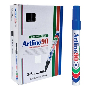 Art Line - Blue Marker Pen No. 90 - Pack of 12 Pens