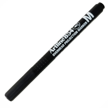 Art Line - Black Permanent Marker Pen No. 854 - Box of 12 pens