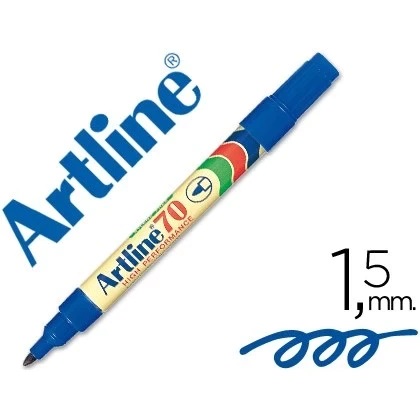 Art Line - Marker No. 70, blue color pencil, 12 pens