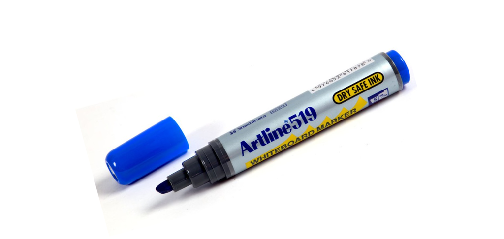 Art Line - Blue Board Marker No. 519 - Box of 12 pens