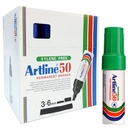 Art Line - Green Marker Pen No. 50 - Laser Pen, 12 Pens