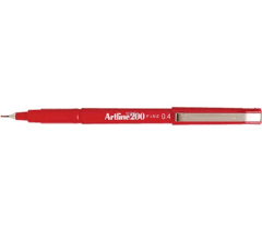 Art Line - Red Signature Pen No. 200, Box of 12 Pens