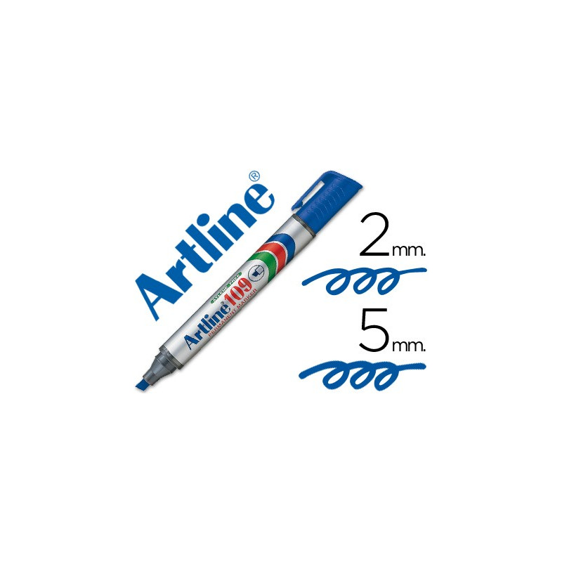 Art Line Marker Pen 109, Blue, Box of 12 Pens