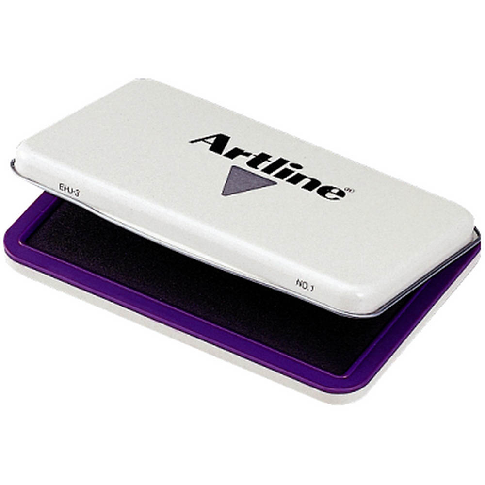 Art Line - Ink Template No. (1) - Purple-red color, size 106*67 mm