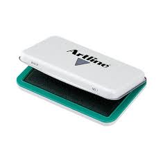 Art Line - Ink Template No. (1) - green-red color, size 106*67 mm