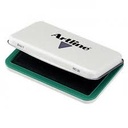 Art Line - ink stamp, number two, green, size 63*40 mm