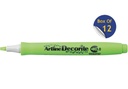 Art Line - Decorate Pen 3mm Green - Pack of 12 Pens