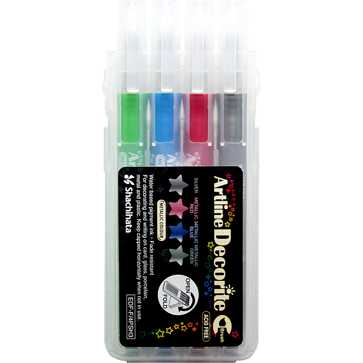 Art Line - Decorate pen 1 mm, set of 4 pens