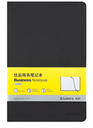 Comex - hardcover notebook - 122 sheets - A5 size - black color