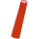 Binder Max - Snail Binding Binding 21 Rings 22 mm (180 Sheets) Box Pack of 100 Pieces - Red