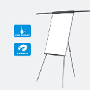 Comex - Fixed Flip Chart Stand, size 70 * 100 cm