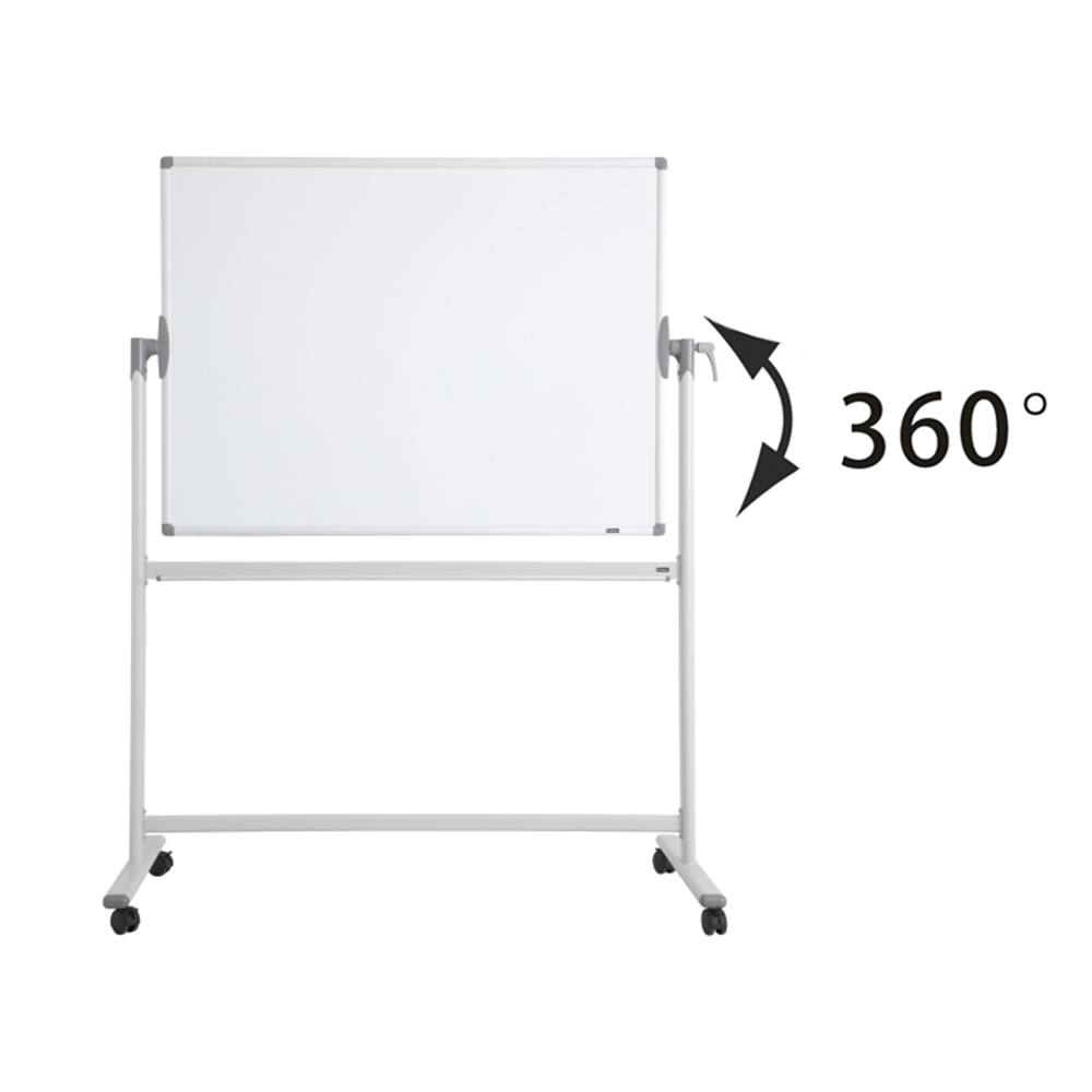 Comex - Double Sided Magnetic Whiteboard 90*120 with Wheel Stand