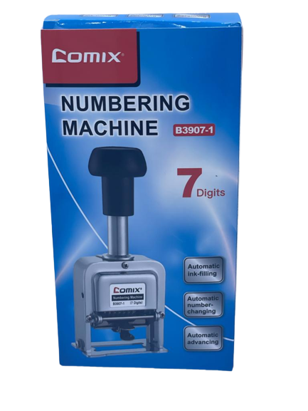 Comex - English 7-digit manual number