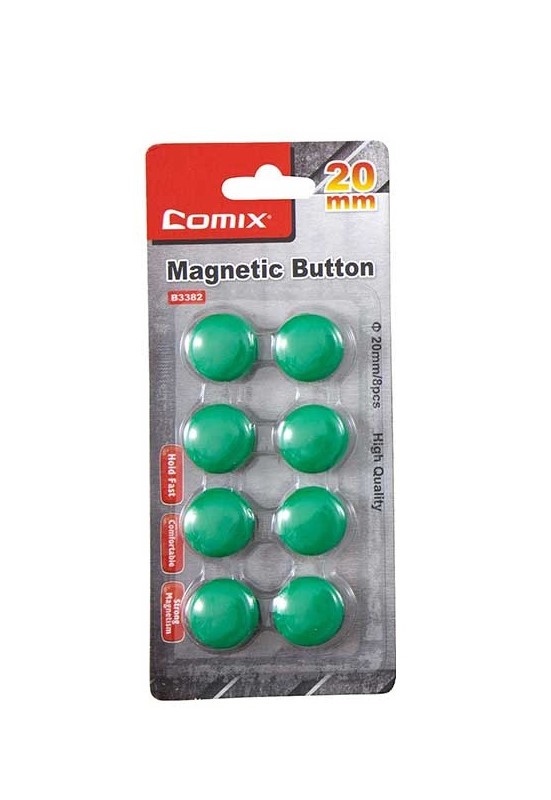 Comex - Magnet 20 mm - Card Pack of 8 Pieces