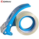 Comex Manual Tape Cutter for Cartons (60mm*200yd) Blue