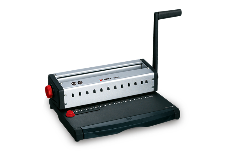 Comex - Iron snail punching and binding machine, 34 holes