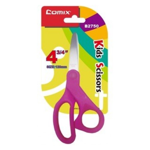 Comex - 120mm paper/card scissors - colored