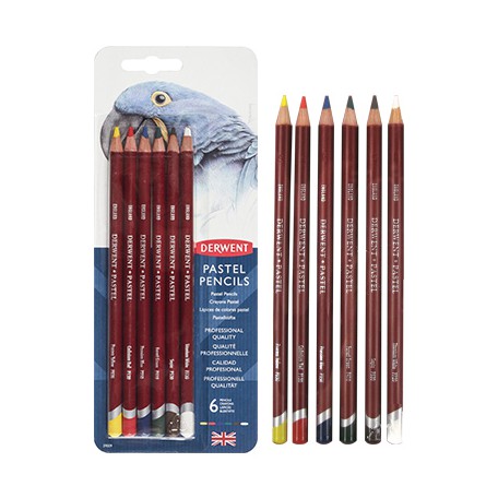 Derwent pastel colors 6 pieces