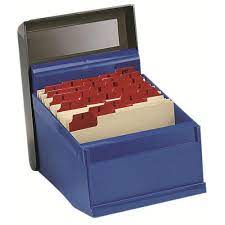 Rexel - research card box 8*5 inches - large
